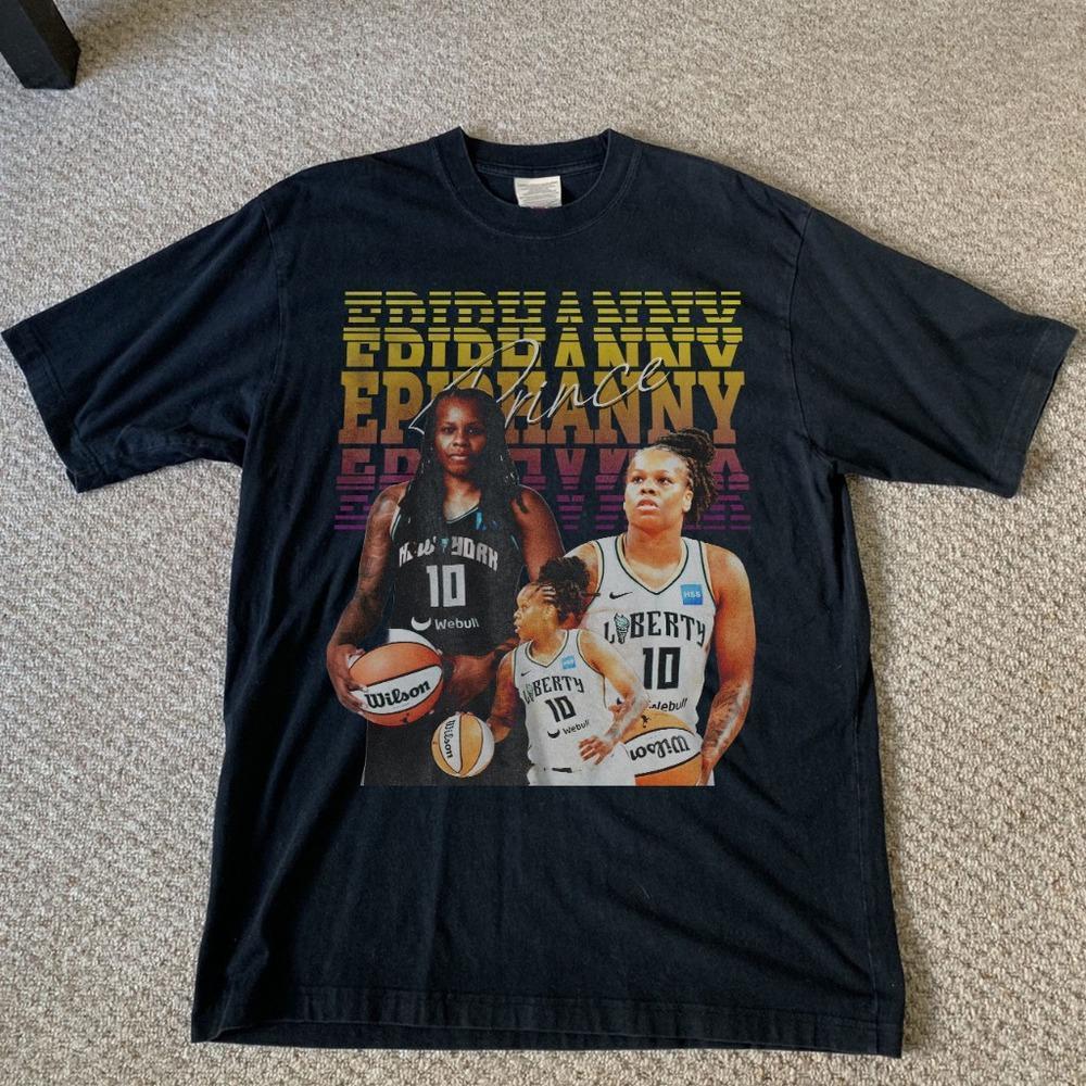 Epiphanny Prince - New York Liberty - Unisex Black T-Shirt